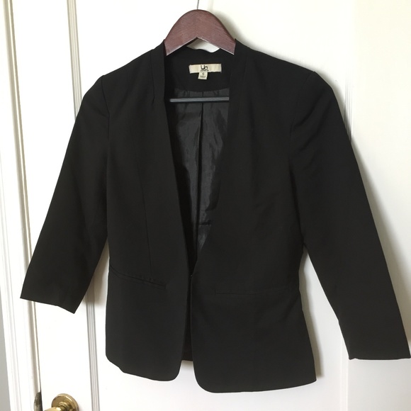 Ya Los Angeles Jackets & Blazers - Ya Los Angeles Black Blazer